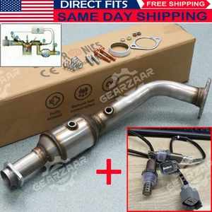 CATALYTIC CONVERTER KIT W/ O2 SENSORS FITS FOR HONDA ELEMENT 2.4L 2003-2011 USA - Picture 1 of 22