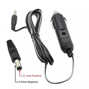 12V DC 12 Volt Cigarette Lighter Plug Pre Wired 10A Fused Cable 5.5mm Jack 1.8m - Picture 1 of 2