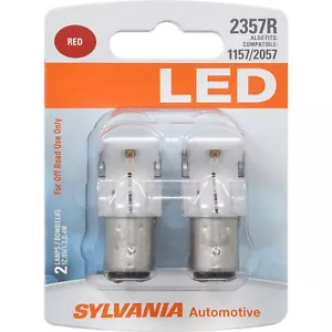 SYLVANIA - 2357 LED Red Mini Bulb - Bright LED Bulb (Contains 2 Bulbs) - Picture 1 of 7