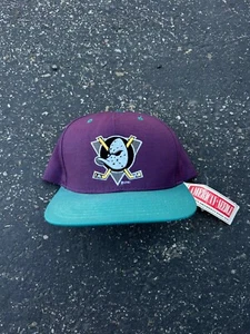 Vintage Anaheim Mighty Ducks American Needle Snapback Hat ANNCO - Picture 1 of 12