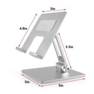 Adjustable Universal Cell Phone Tablet Desktop Stand Desk Holder For iphone ipad - Picture 1 of 40