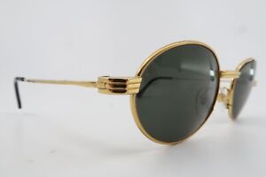 Vintage 90s Gianfranco Ferre sunglasses oval made Italy men's medium KILLER