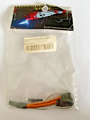BRC HELICOPTER NAVIGATION AND SEARCH LIGHTS BRC0002 WHITE SUPER BRIGHT R/C - Image 1 of 2