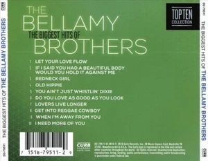 THE BELLAMY BROTHERS - THE BIGGEST HITS OF THE BELLAMY BROTHERS * NEW CD - Picture 1 of 1