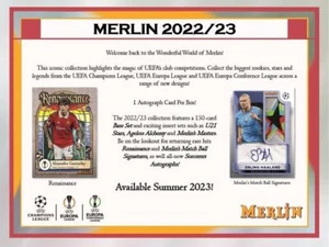 2022-23 Merlin Chrome UEFA ROOKIES RC COMPLETE YOUR SET#1-150 You Pick! - Picture 1 of 1