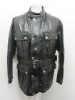 Vintage 60S Goldtop Police Leather Motorcycle Patrol Jacket Size 40" Newey Studs