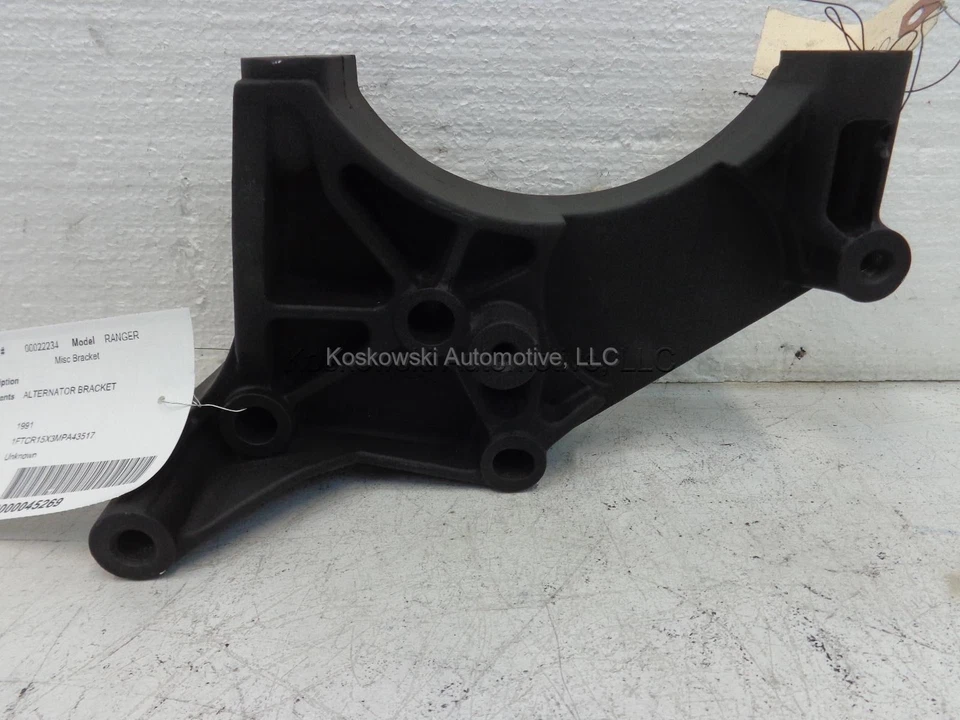 Soporte de montaje alternador Ford Ranger Aerostar Explorer 4.0 L 91 93 F07A-10239-AB Foto 1 de 1