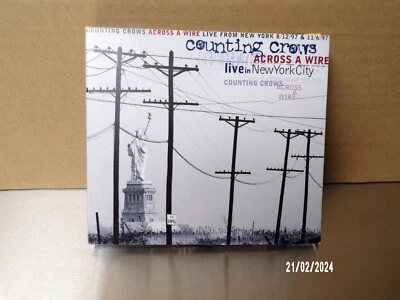 Counting Crows - Across A Wire: Live In New York City 2 CD set / EXC - Image 1 of 2