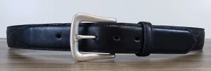 NACONA BASIC SCHWARZER LEDERGÜRTEL HERREN GRÖSSE 48 N2450401 - Bild 1 von 9