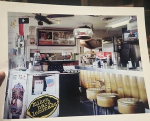 Vintage Foto von DINER in Fort Worth TX Ende der 1980er Jahre - Bild 1 von 1