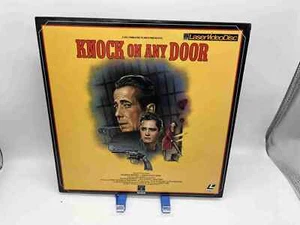 "Knock on any Door" LaserVideoDisc Laserdisc LD - Humphrey Bogart - Picture 1 of 3