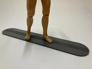 TABLA DE SURF MEGO SCALE SILVER SURFER PERSONALIZADA PARA FIGURA DE 8 PULGADAS 1/9 (H25) - Imagen 1 de 2