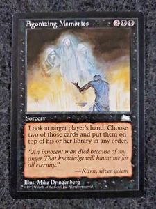 Agonizing Memories Magic the Gathering Weatherlight MTG NM No play.....(DS3D1J9) - Picture 1 of 24
