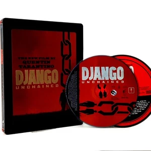 Django Unchained (2012) | Steelbook | Blu-ray & CD, Reg B | Sony, 2013 - Picture 1 of 4