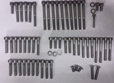 HONDA CB750 SOHC STAINLESS BOLT SCREW KIT SET ENGINE CB750K CB750F POLISHED - Image 1 of 4