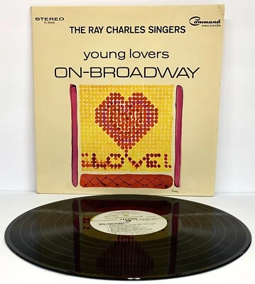 The Ray Charles Singers Young Lovers ON BROADWAY 1965 Command Records RS 890 SD - Image 1 of 3