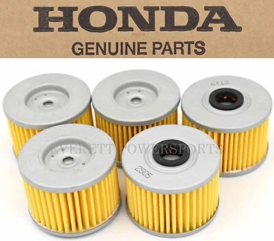 5x KF0 Oil Filter NX XL XR 250-650 R L GB500 Tourist Trophy (See Notes) #W224 B - Image 1 of 4
