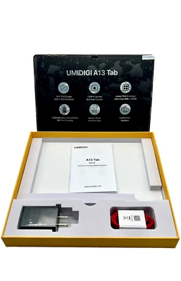 UMIDIGI A13 Tab 10.5" FHD Wi-Fi + Cellular 8GB RAM 128GB (Space Gray) Open Box