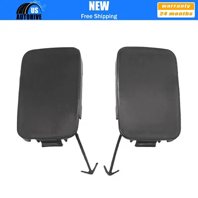 Par de cubiertas de gancho de ojo de remolque para parachoques delantero derecho y derecho para Lexus RX350 RX450h 2010-2012 Foto 1 de 4