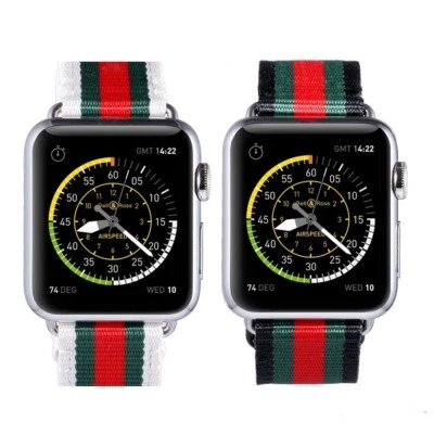 Correa de reloj de repuesto de cuero de lujo para Apple Watch Series Ultra 49 mm Foto 1 de 4