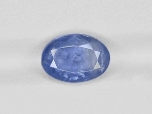 Zafiro azul cachemira con certificación GIA GRS 4,56 quilates natural sin tratar azul medio - Imagen 1 de 12