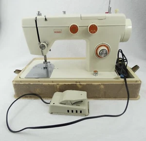 Montgomery Ward UHT J1269 All Metal Sewing Machine W/Pedal Vintage Tested/Works! - Picture 1 of 19