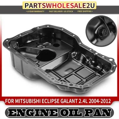Panela de óleo do motor para Mitsubishi Eclipse 2006-2012 Galant 2004-2012 2.4L MN149374 - Imagem 1 de 4