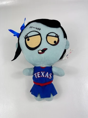 Texas Rangers Zombie 10" Plush Forever Collectibles MLB Plush Cover