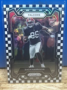 Panini Prizm 2023 - Rookies noir et blanc damier Prizm #306 Zach Harrison - Photo 1/2