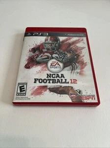 NCAA Football 12 (Sony PlayStation 3, 2011) CIB Complete - Free Shipping! - Picture 1 of 3