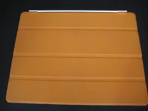 Apple Genuine Orange Color Polyurethane Smart Cover For Ipad 2G 3G Model - Picture 1 of 3