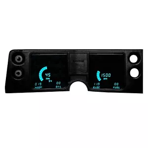 Panel de tablero digital Chevelle 1968 medidores LED azulado garantía de por vida hecho en EE. UU. - Imagen 1 de 17