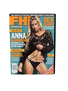 Anna Kournikova Signed (September 2002) FHM Magazine JSA - Picture 1 of 2