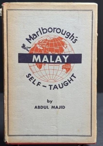 Antique Book - Very rare - Marlborough’s Self-Taught Malay by Abdul Majid McKay - Picture 1 of 7