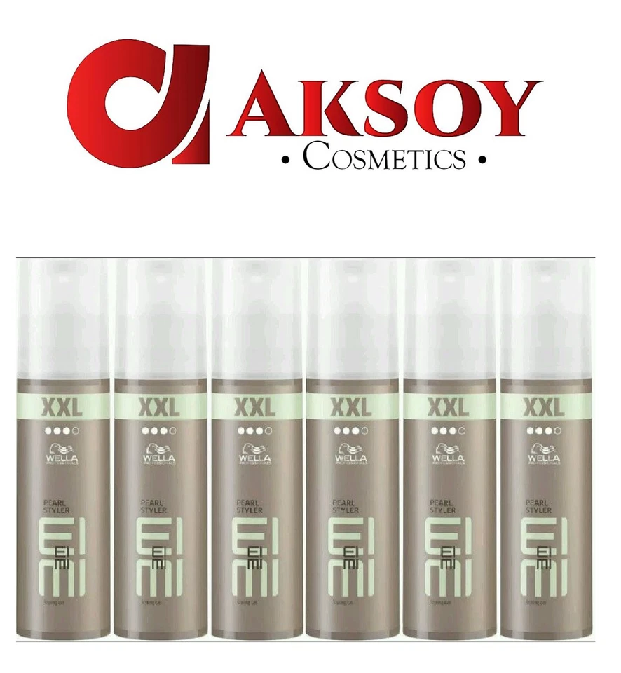 ( 66,56€/1L)  6 x Wella Professionals EIMI Pearl Styler Styling Gel XXL 150 ml - Bild 1 von 1