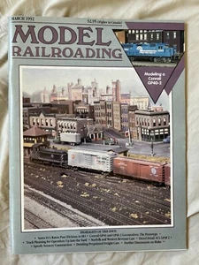 Model Railroading - March 1992 - vol 22 no 3 - Picture 1 of 12