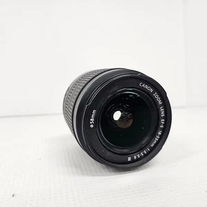 Lente zoom Canon EF-S 18-55 mm 1:3,5-5,6 III (polvo interno tal cual) - Imagen 1 de 6