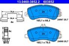 ATE (13.0460-3852.2) brake pads, front brake pads for Mercedes