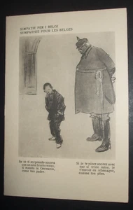 WW1 LOUIS RAEMAEKERS ANTI KAISER satire HINDENBURG SYMPATHY FOR THE BELGIANS - Foto 1 di 1