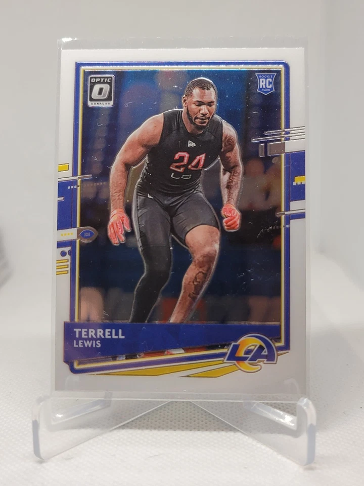 Terrell Lewis 2020 Donruss Optic Preview Fanatics Exclusive RC P-291 Rams B8D - Image 1 of 1