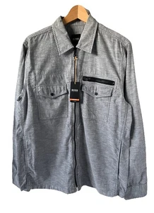 Hugo Boss Shacket/Overshirt Size M Grey BNWT Style Lovel-zip_3 - Picture 1 of 15
