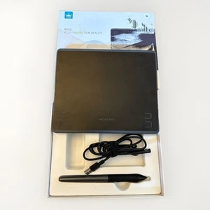Tablette de dessin graphique Huion HS64 - Noir - Photo 1/7