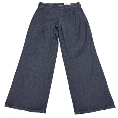 NEW NYDJ Teresa Wide Leg Ankle Pants Womens Charcoal, Size 10 - Image 1 of 4