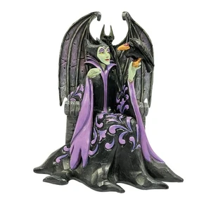 Mistress Of Evil Malefica Sul Trono di: Disney Jim Shore NUOVO 2024 - Foto 1 di 1
