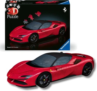 Ravensburger Puzzle 3D Ferrari Sf90 11576 - Immagine 1 di 4