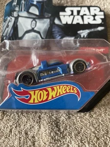 Hot Wheels Silver Jango Fett 32 2017 Star Wars Disney 1:64 diecast - Imagen 1 de 4