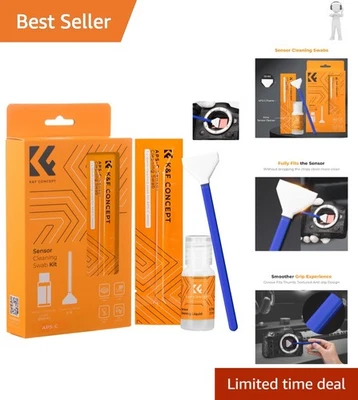 Professionelles 20ml Sensor Reinigungsset mit Vakuumverpackten Swabs 16mm - Bild 1 von 4