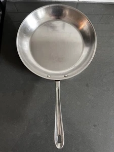 All-Clad Stainless Steel 12 inch Fry Pan Skillet Made in USA - Picture 1 of 5