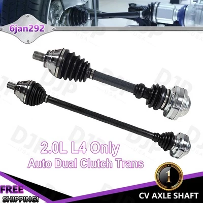 Front Driver & Passenger CV Axle Shaft for VW CC 2.0L L4 Auto Dual Clutch Trans - Image 1 of 4