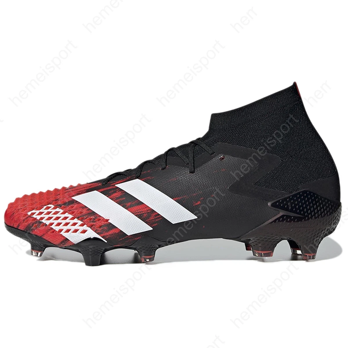 Preços baixos em adidas Predator Mutator 20.1 FG Black Active Red